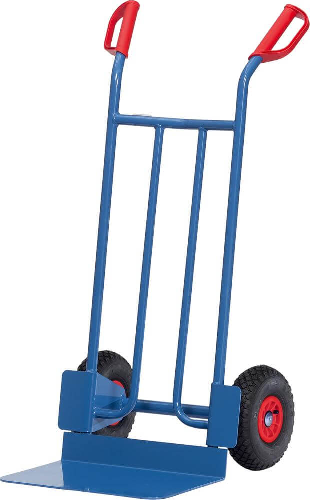 Stahlrohrkarre FETRA,  B1116L 250kg,Schaufel 300x480,Lufetra