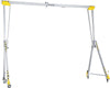 Alu-Portalkran PLANETA,  RLPK-L-2 fahrbar / klappbar 1750kg