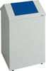 Abfalltrennung STUMPF,  PWK RAL 7035/5010, 45 Liter