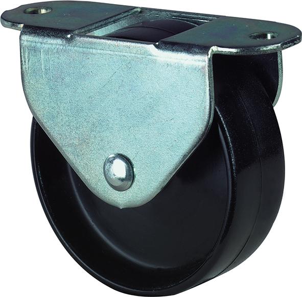 Kastenrolle BS ROLLEN,  30mm E50.030 GL,Kstrad schwarz BS ROLLEN