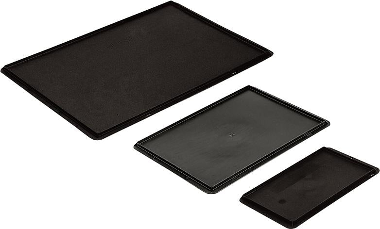 Auflagedeckel LA-KA-PE,  schwarz für Kastenmaß B600xT400mmLA-KA-PE