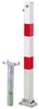 Absperrpfosten NEUTRAL,  KLAPPY-BO 70x70 mm Dreik. Einbet. GAH Alberts