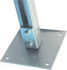 Stütze NEUTRAL,  bis H2,3m C-Profil 40x40mm