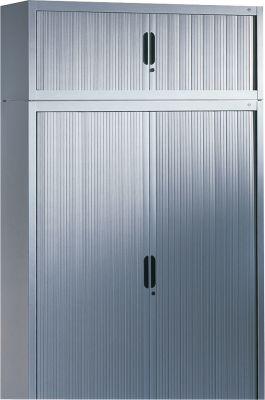 Rollladenschrank C+P,  2 Böden 1030x1000x420 mm RAL 7021CP