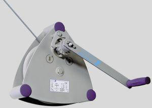 Wandseilwinde PFAFF,  Alpha für 7 mm Seil Traglast 1.Lage 1000 kg