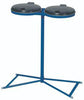 Abfallsammler VAR,  2x120 l blau 4Standfüße KS-DeckelVAR