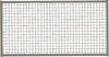 Aufsatzelement NEUTRAL,  Trennwandsystem Vario B280xH750 mm RAL 7037 Drahtgitter