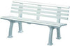 Gartenbank NEUTRAL,  SYLT 3-Sitzer Länge 1500 mm weiß Blome