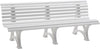 Gartenbank NEUTRAL,  BORKUM 4-Sitzer Länge 2000 mm weiß Blome
