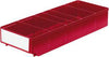 Regalkasten LA-KA-PE,  B186xT500xH83 mm rot LA-KA-PE