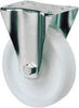 Bockrolle BS ROLLEN,  100mm L410.B10 Platte,Kst.weiß,RL L410.B10.100 BS ROLLEN