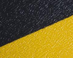 Anti-Ermüdungsmatte COBA,  0.6m x 0.9m, schwarz/gelb