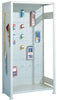 Rückwand META REGALBAU,  CLIP L1300 H2500 Euroloch grau META