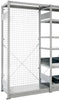 Rückwand META,  Meta-CLIP H1900xB1000 mm verzinkt Drahtwand