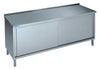 NEUTRAL, Schiebetürenschr. m.Bord 2000x700x850 Edelstahl Chromonorm