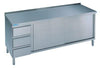 Arbeitsschrank NEUTRAL,  m.SL-Block1800x700x850 Edelstahl Chromonorm