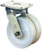BS ROLLEN, Dopp-Lenkr.250mm S100.B15Platte,Kst.weiß,KL S100.B15.251 BS ROLLEN