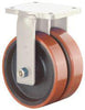 BS ROLLEN, Dopp-Bockr.250mm S110.C10Platte,Polyure Guss,KL S110.C10.250 BS ROLLEN