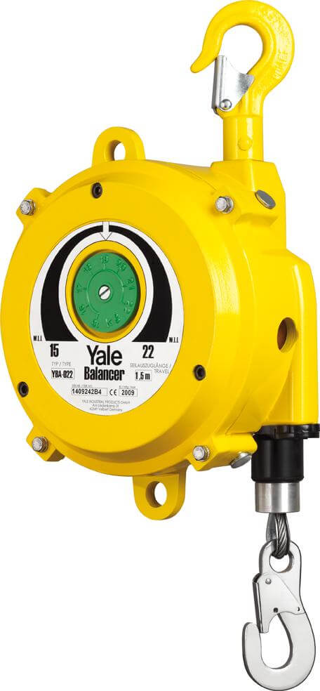 Balancer YALE,  YBF Traglast 70,0-85,0 kg Seilauszug 1,5 m