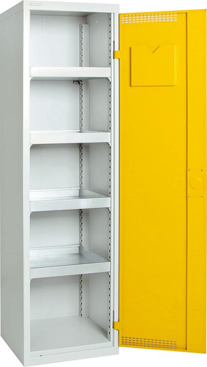 Umweltschrank STUMPF,  BASIC plus 1800x500x500 gelb