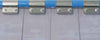 Streifenvorhang NEUTRAL,  Typ4/100 transparent Lamelle B400xS4 mm H bis 2000 mm Bef.-Art U