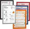 Informationsrahmen DURABLE,  A4 10 Stück, orange