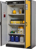 Schrank ASECOS,  Q-Classic-30 1164x1947 2Tür.3FB,Gelb