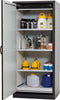 Schrank ASECOS,  Q-Classic-30 864x1947 1Tür 3FB,Gelb