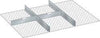 Schlitz/Trennwand-Set LISTA,  für FH 250 mm 54x36 E 4-teilig