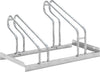 Fahrradparker WSM,  Hoch/Tief einseitig, verzinkt L 700 mm, 2 Plätze