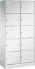 Fächerschrank CP,  B460xT480xH1950 mm RAL 7035 2x5 Fächer B190 mm CP