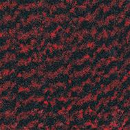 COBA, Vyna-Plush 1.2m x lfm., schwarz/rot