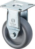 Bockrolle BS ROLLEN,  100mm,A310 Platte,Gummirad,GL A310.A80.100