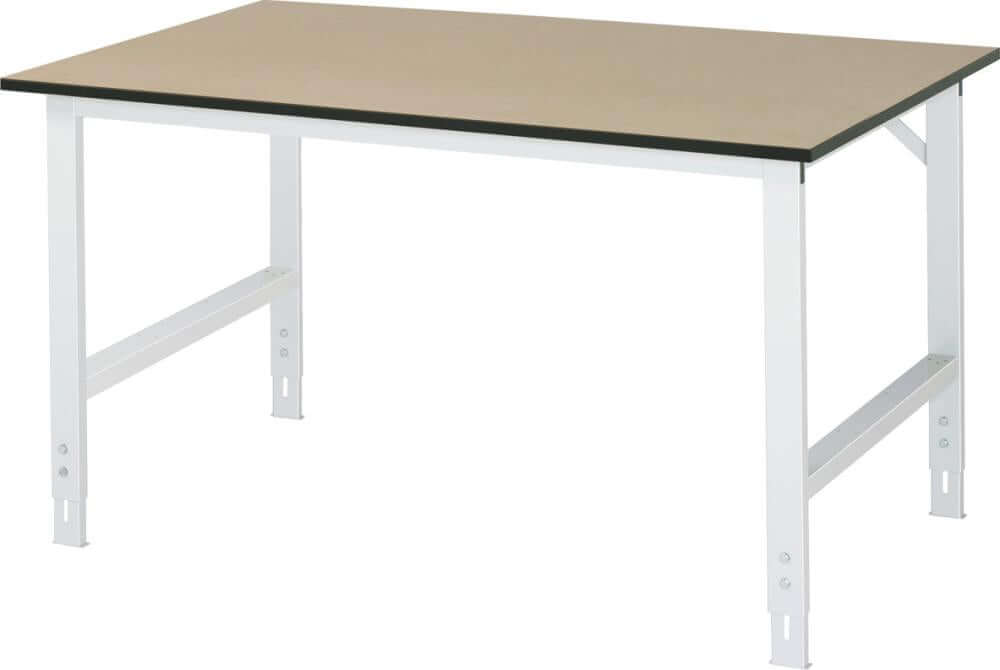 Arbeitstisch RAU,  Tom - MDF-Platte B1500xT1000xH760-10 80mm