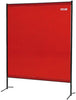 NEUTRAL, TransEco Schutzwand,0,4mmrot-ora,B2000xH1870mm,BS SINOtec