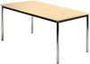 Konferenz- und Mehrzwecktische HAMMERBACHER, Bespr.-tisch 160 x 80 Ahorn/Chrom