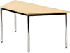 Trapeztisch HAMMERBACHER,  Ahorn/Chrom