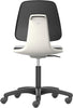 BIMOS, Bimos Arbeitsstuhl Labsit 2, K-Leder weiß Sitzhöhe 450-650 mm mit Rollen