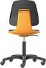 BIMOS, Bimos Arbeitsstuhl Labsit 2, K-Leder orange Sitzhöhe 450-650 mm mit Rollen