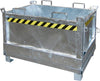 Klappbodenbehälter BAUER,  500 l B1245xT840xH845 mm vzk Tragkraft 1000kg Typ FB 500