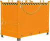 Klappbodenbehälter BAUER,  2000l B1845xT1040xH1445 mm RAL2000 Tragkraft 1500kg Typ FB 2000