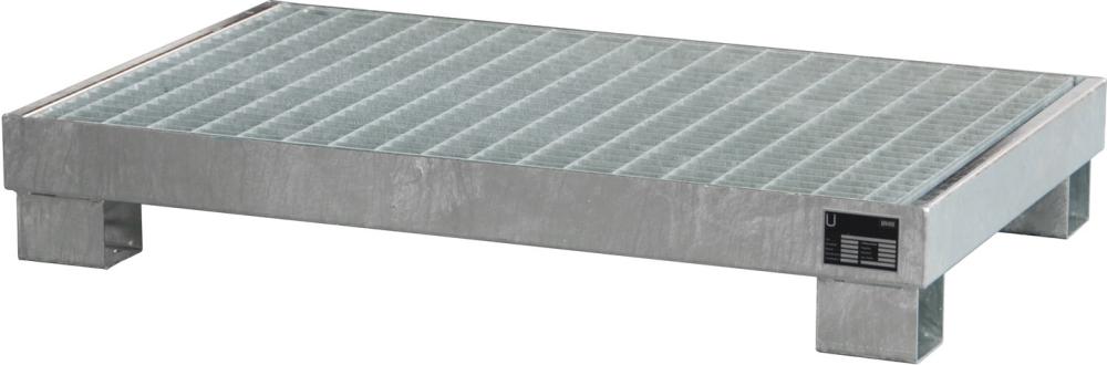 Auffangwanne BAUER,  mit GR 1300x800x205 verz