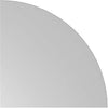 Eckwinkel HAMMERBACHER,  rd. grau 80x80 cm Hammerbacher