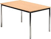 Konferenz- und Mehrzwecktische HAMMERBACHER, Bespr.-tisch 120 x 80 Buche/Chrom