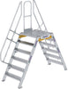Überstieg MUNK,  60 Grad 7 Stufen B 800 mm lichte Höhe 1660 mm Ausladung 2910 mm