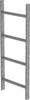 Schachtleiter MUNK,  4 Sprossen L 1,12 m B440 mm LW 300 mm Stahl verzinkt
