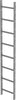 Schachtleiter MUNK,  8 Sprossen L 2,24 m B440 mm LW 300 mm Stahl verzinkt
