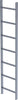 Schachtleiter MUNK,  7 Sprossen L 1,96 m B440 mm LW 300 mm Edelstahl V4A