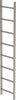 Schachtleiter MUNK,  8 Sprossen L 2,24 m B440 mm LW 300 mm Edelstahl V4A