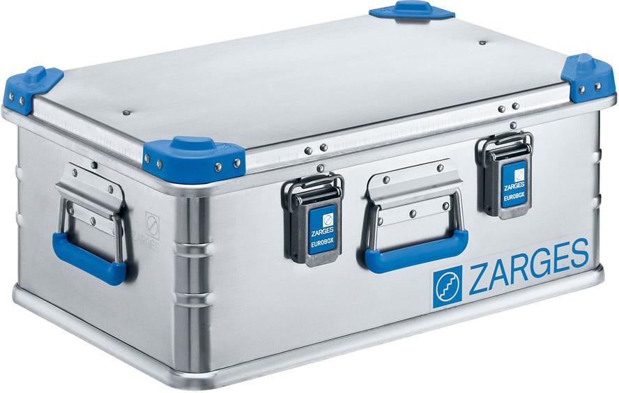Eurobox ZARGES,  42 l IM: B550xT350xH220 mm 3 Griffe ZARGES